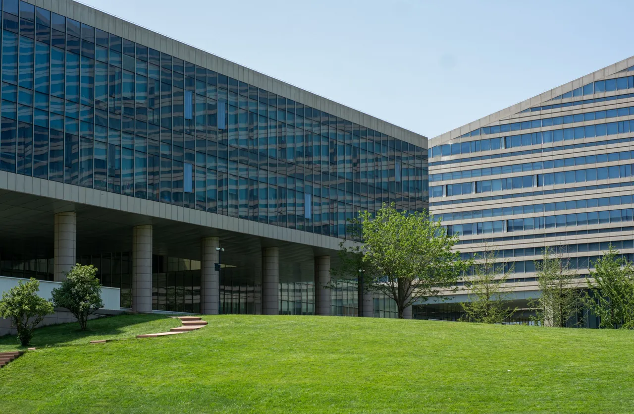 Modern corporate headquarters